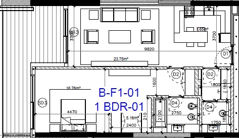 1BR Layout
