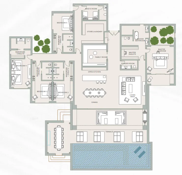 5BR Layout