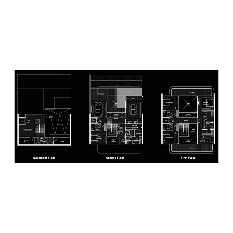4-bedroom home floor plan