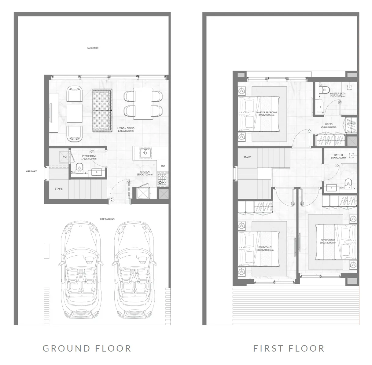 3BR Layout
