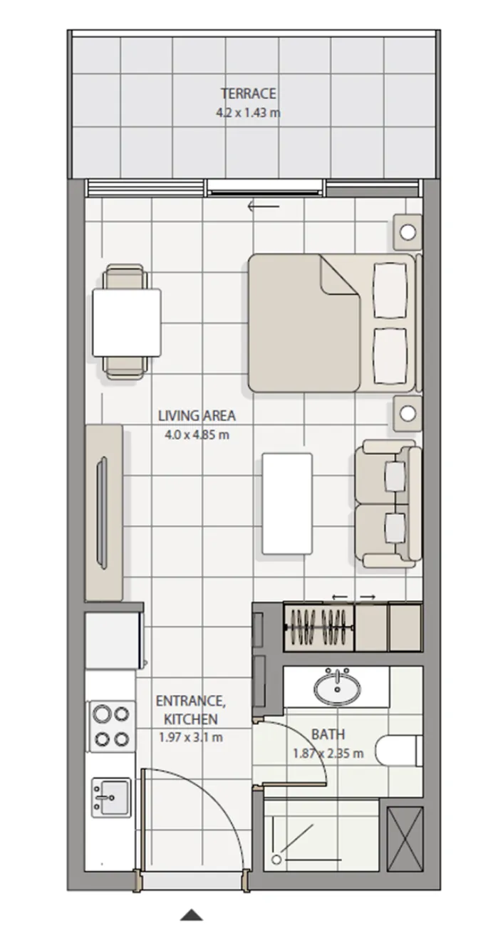 The Icon Tower — 4 Bedrooms floor plan