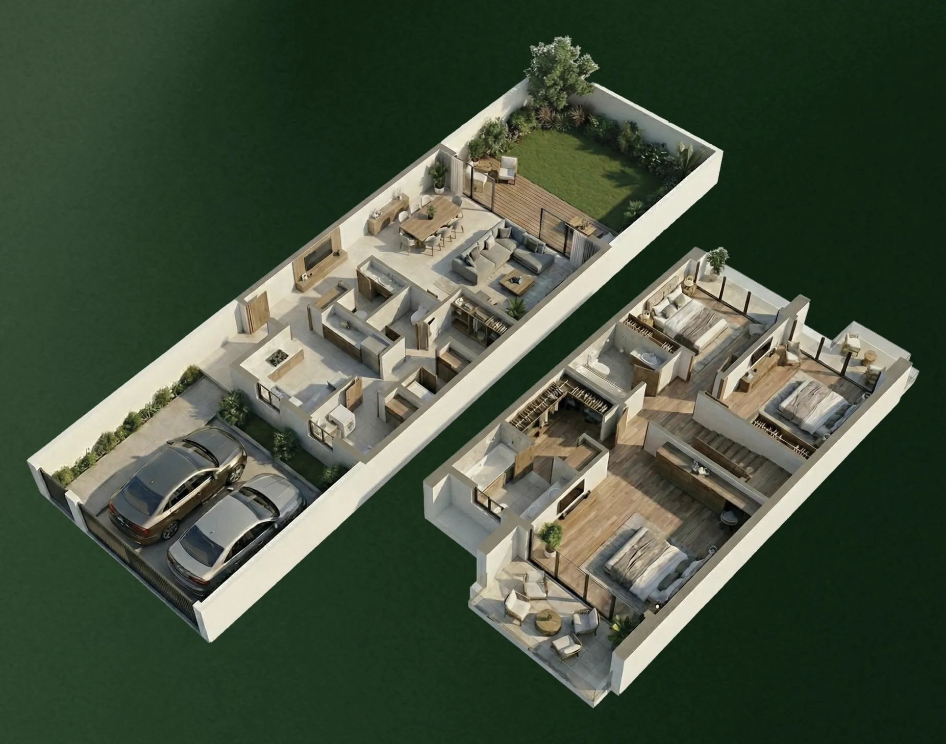 Sukoon by Sanzen — 5 Bedrooms floor plan