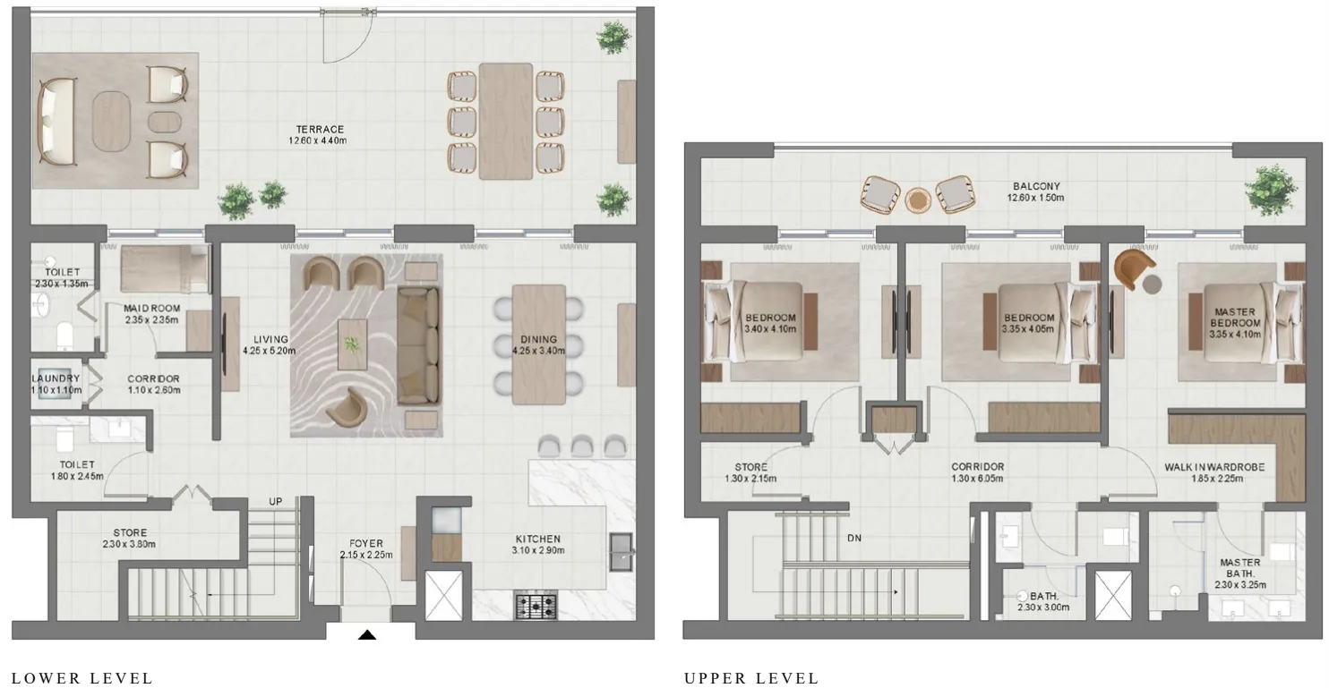 Golf Hills — 3 Bedrooms floor plan