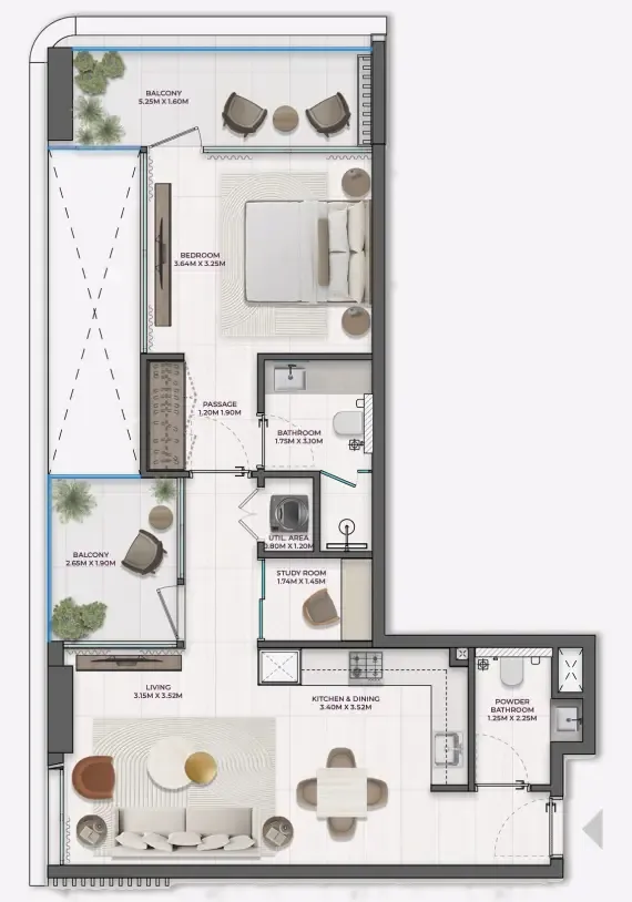 Derby Heights by AMIS — 5 Bedrooms floor plan