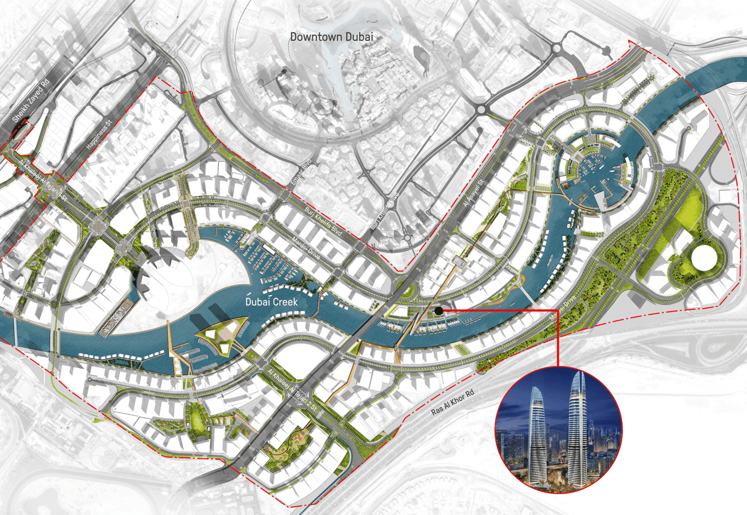 Canal Heights master plan