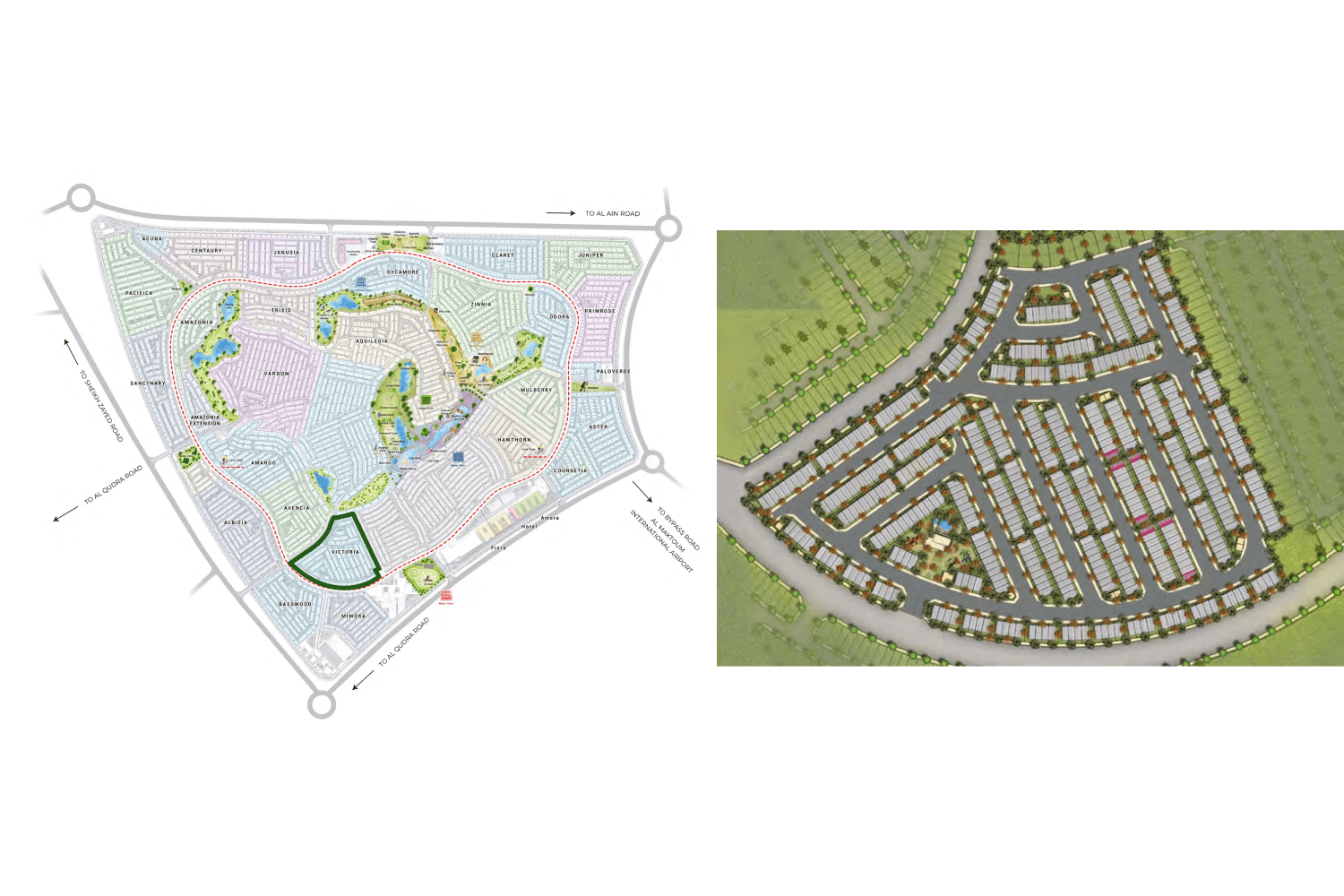 Damac Hills 2 - Victoria master plan