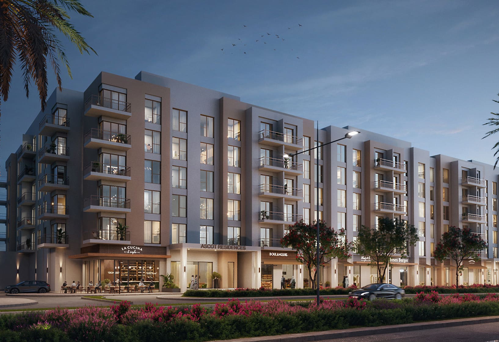 Ascot Residences, Town Square