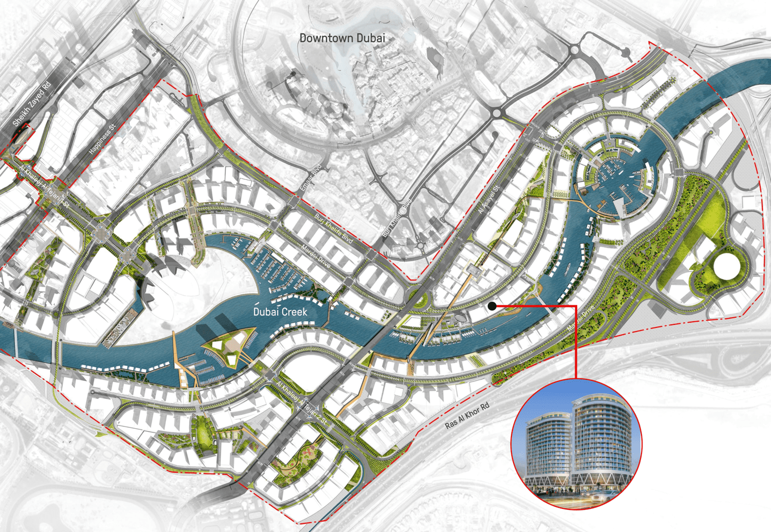 DAMAC Majestine master plan