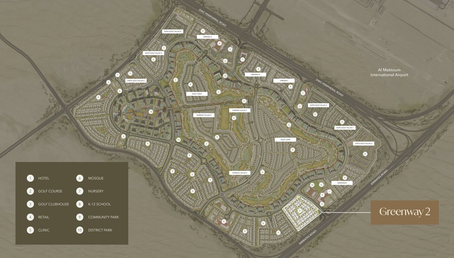 Greenway 2 master plan