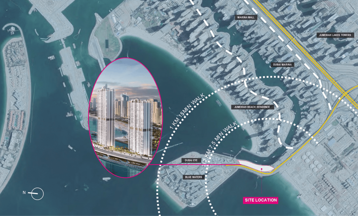Bluewaters Bay master plan