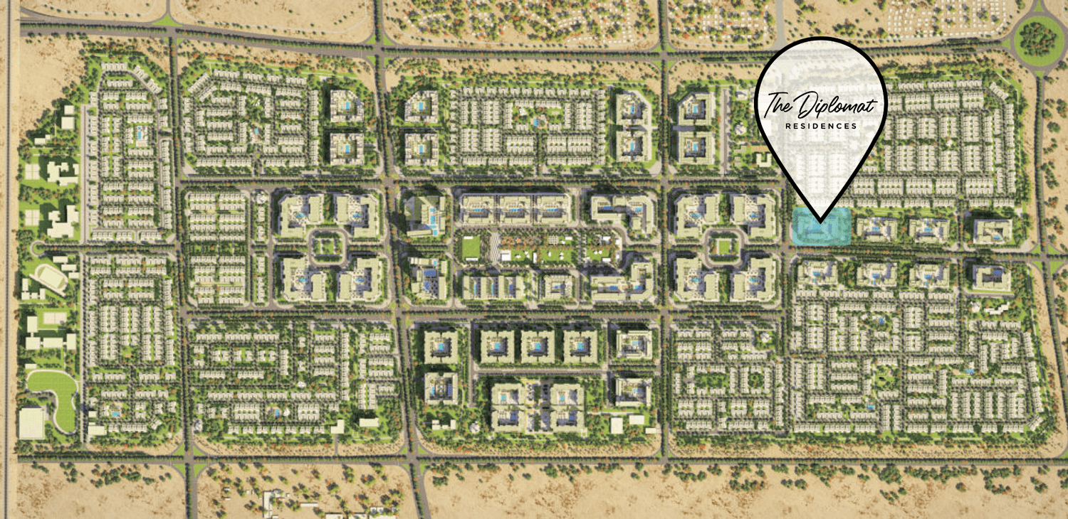 The Diplomat Residences master plan