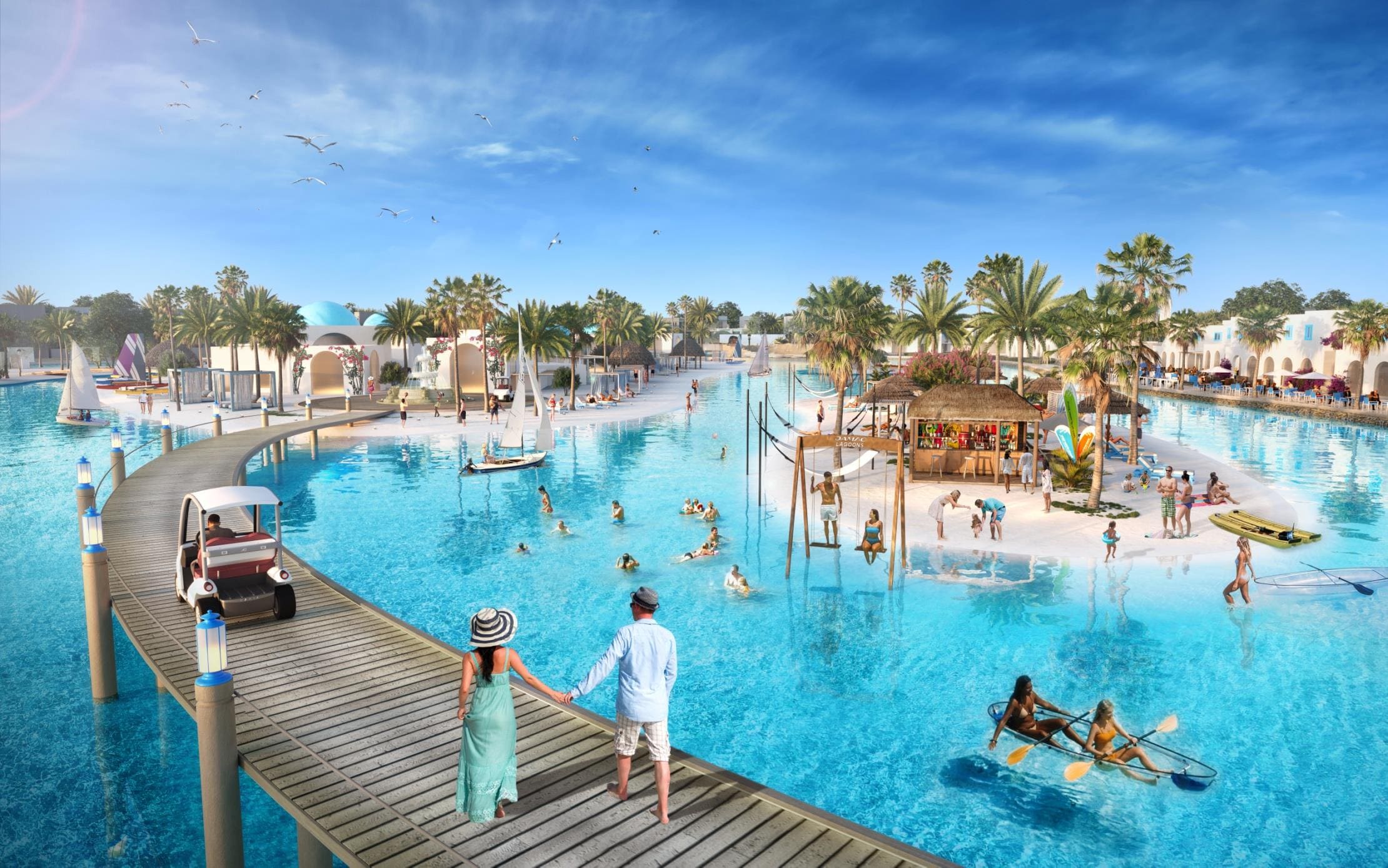 DAMAC Lagoons view 5