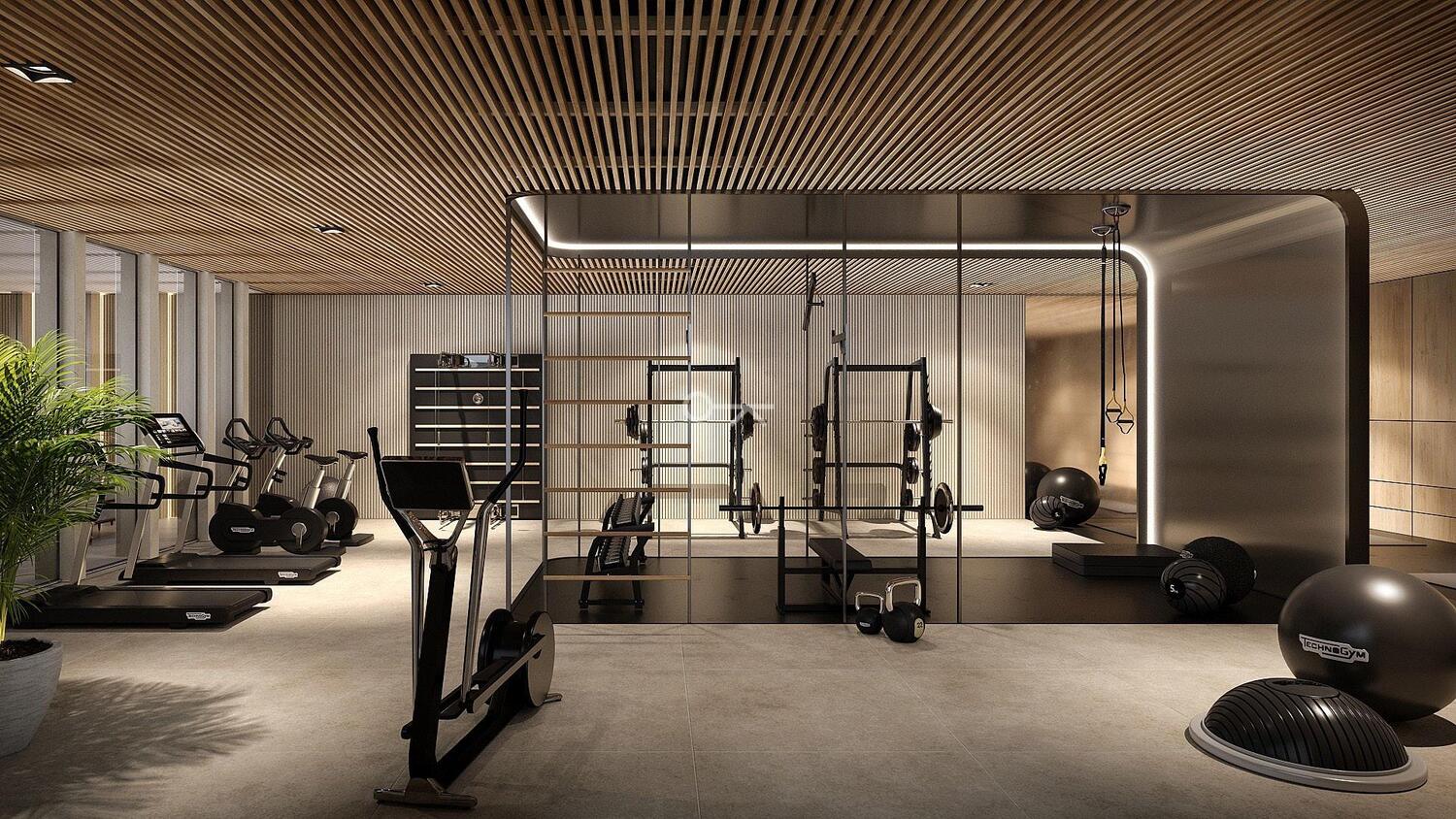 Fitness Centre With Personal Trainers amenity image at Waldorf Astoria Residences