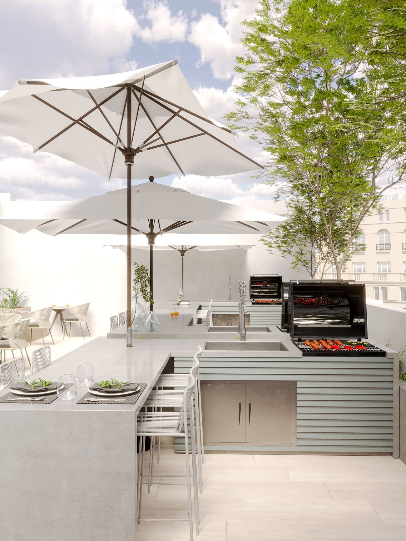 Bbq Courtyard