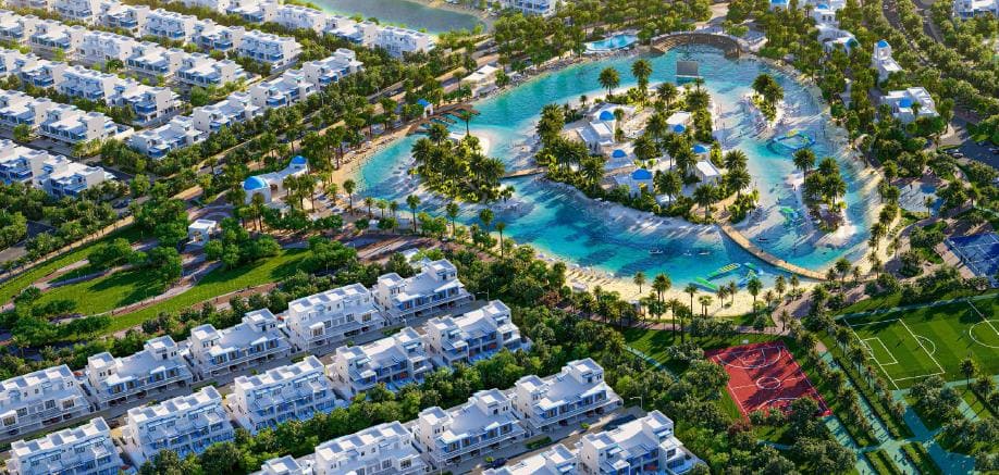 DAMAC Lagoons view 4