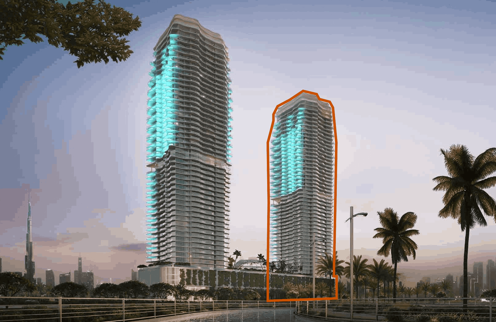 Tower Cyan