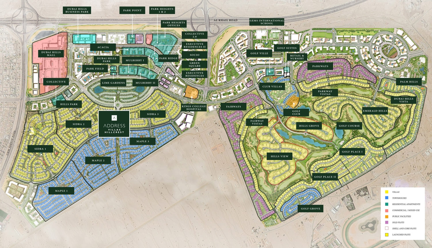Address Villas Hillcrest master plan