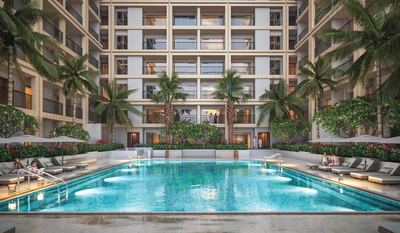 Swimming Pool amenity image at Marriott Residences Sheikh Zayed Road
