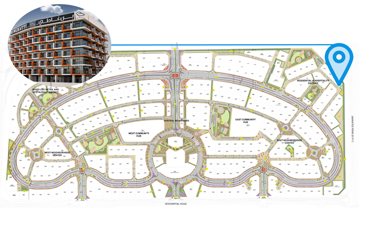 Binghatti East master plan