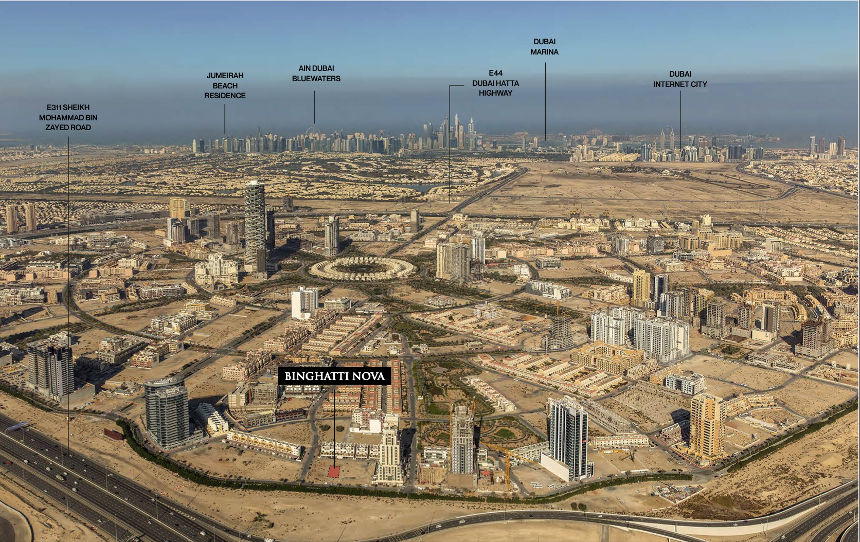 Binghatti Nova master plan