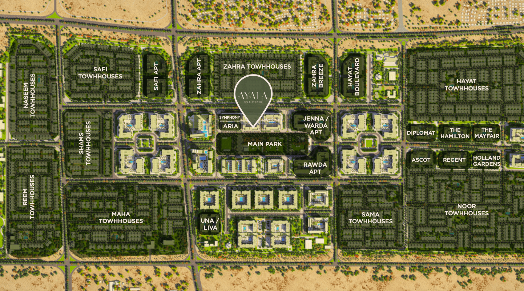 Ayala on the Рark master plan