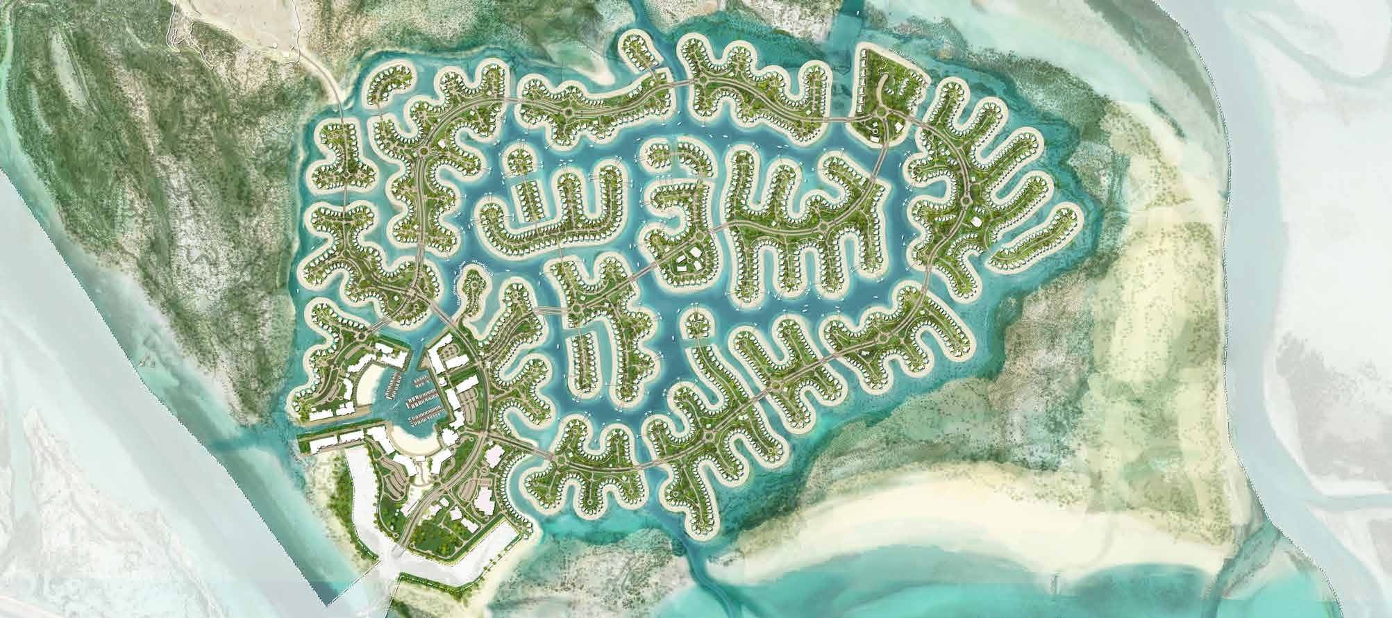 Ramhan Island Villas master plan