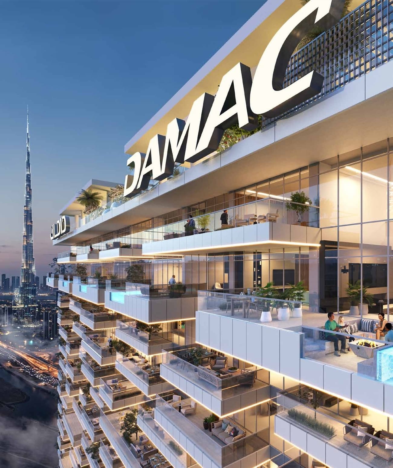 Damac Safa Gate view 5