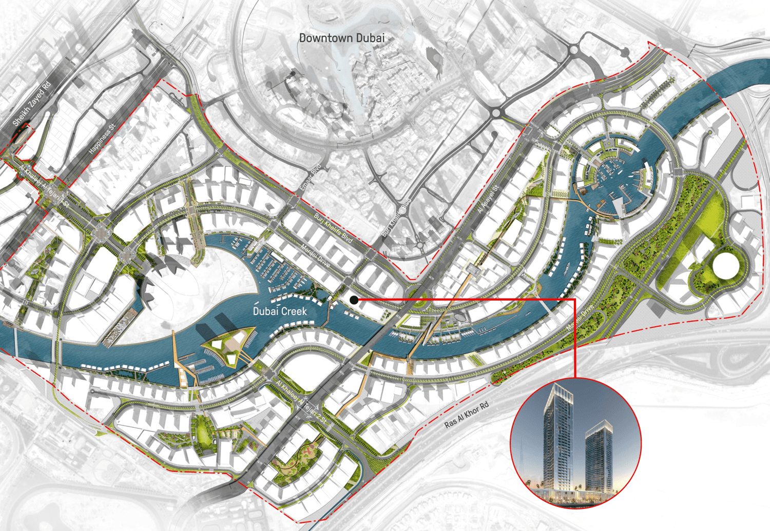 Damac Prive master plan