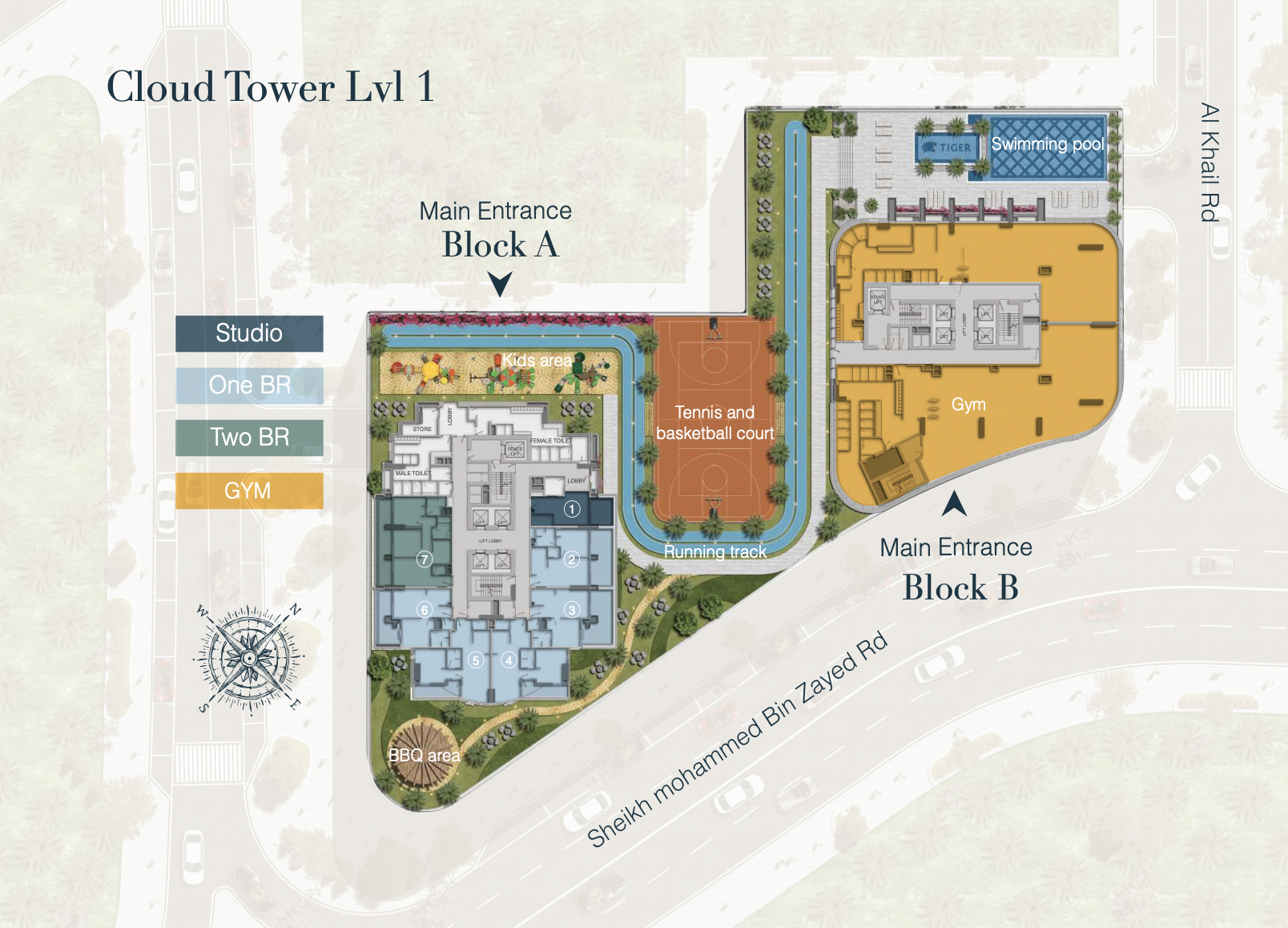 Cloud Tower master plan