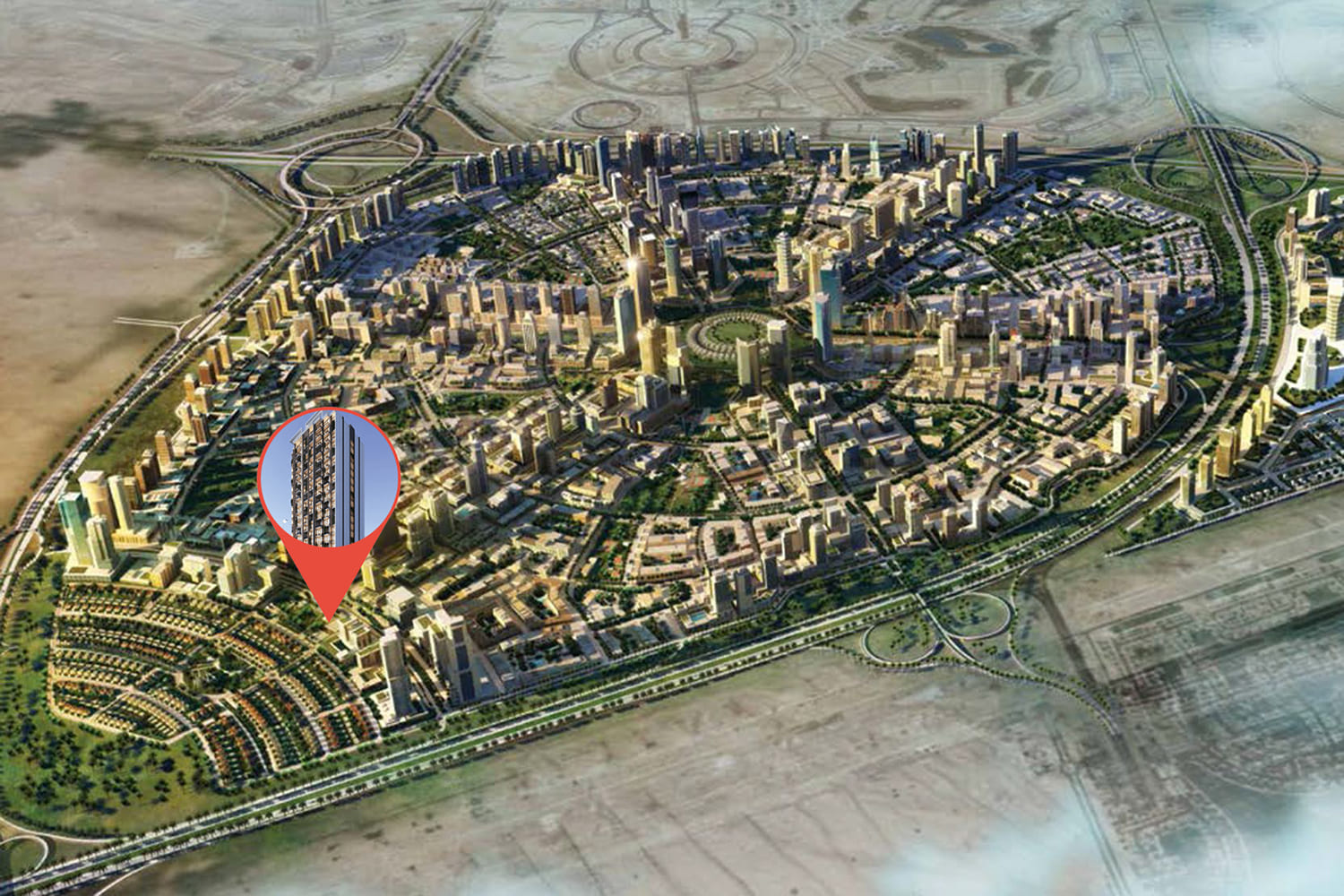 Alef Noon Residence master plan