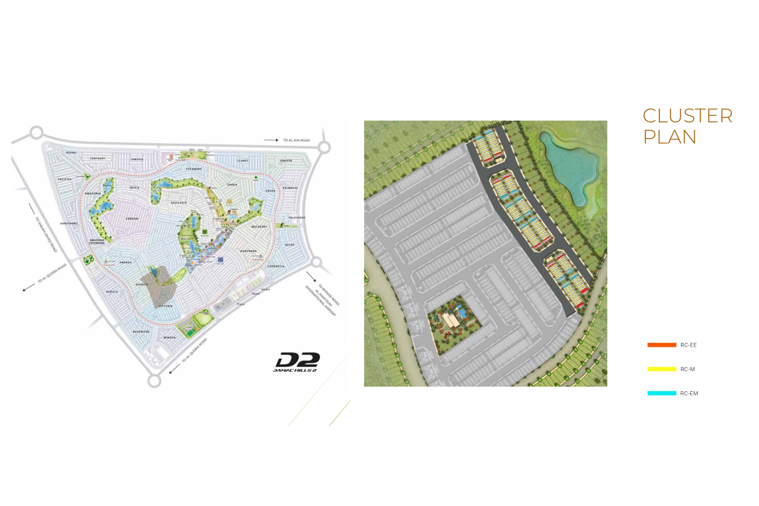 Damac Hills 2 - Avencia master plan