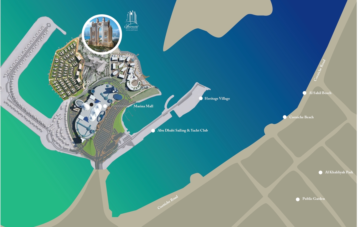 Fairmont Marina Residences master plan