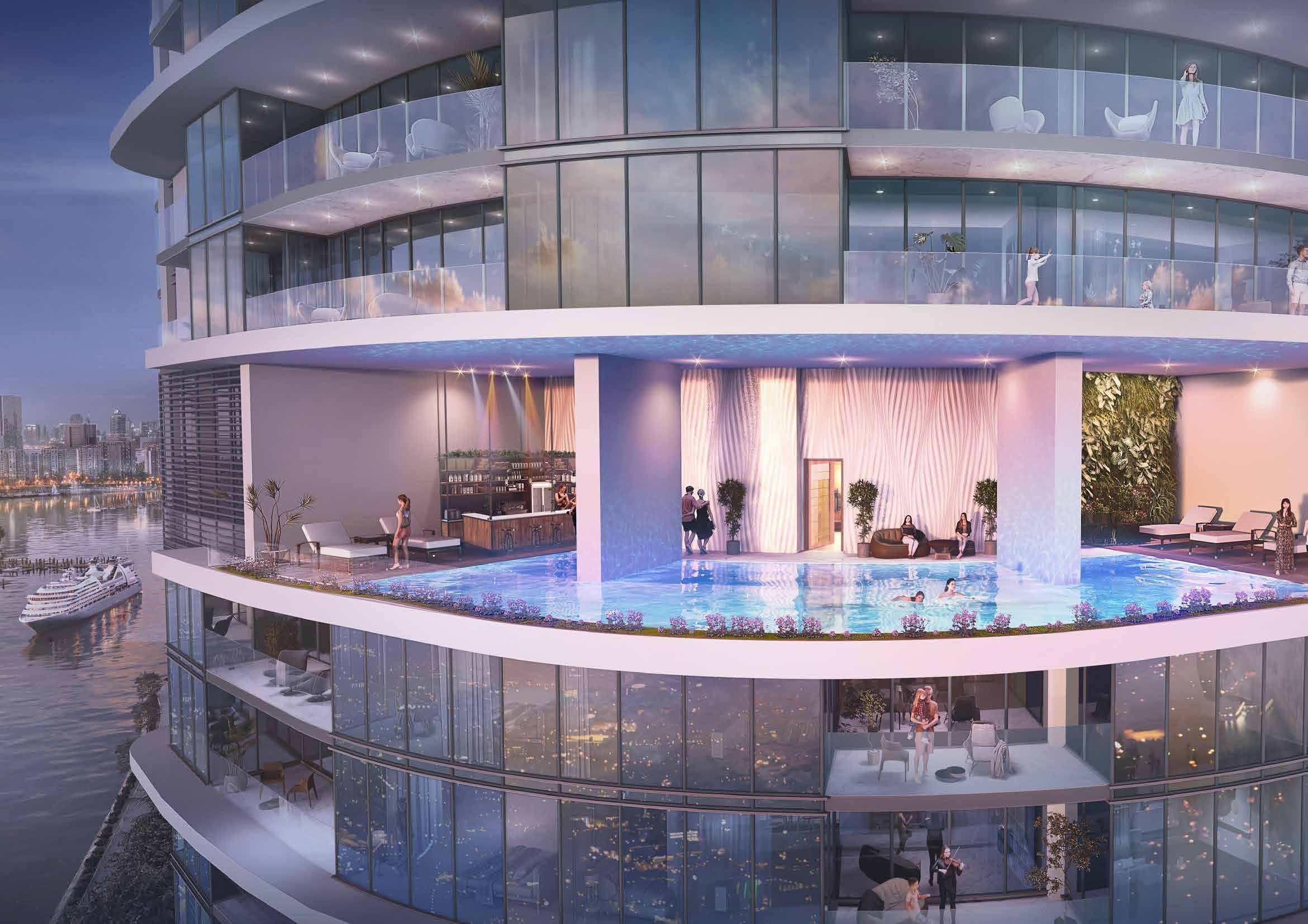Damac Harbour Lights master plan view 3