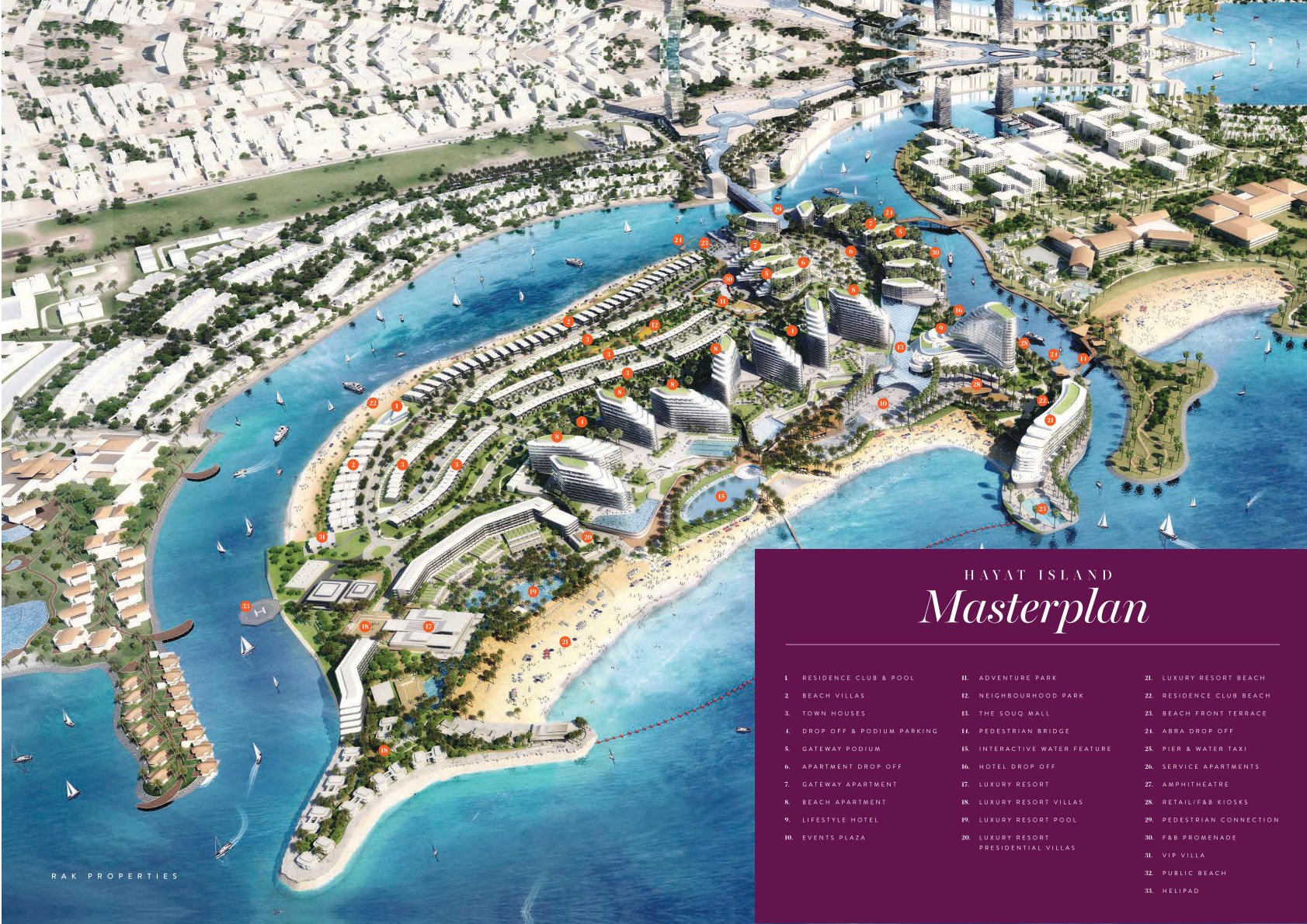 Marbella Villas master plan
