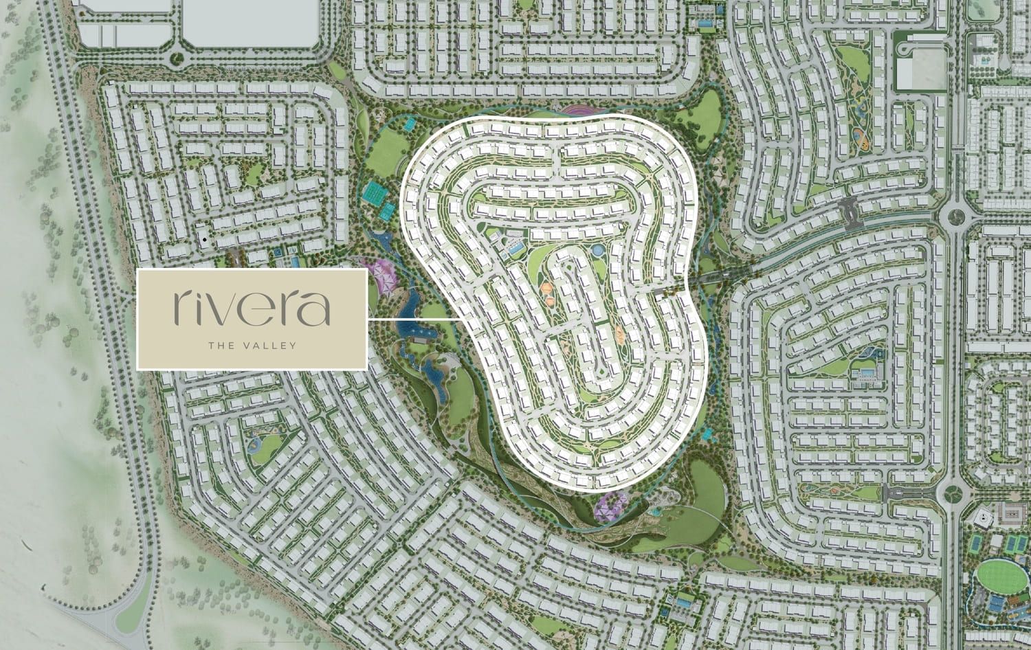 Rivera The Valley master plan