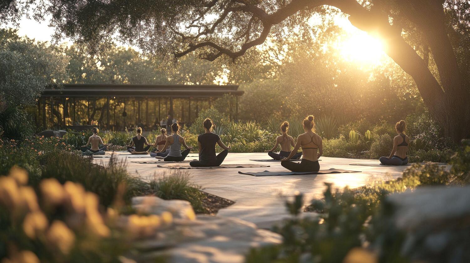 Zen Garden & Open Air Yoga Park