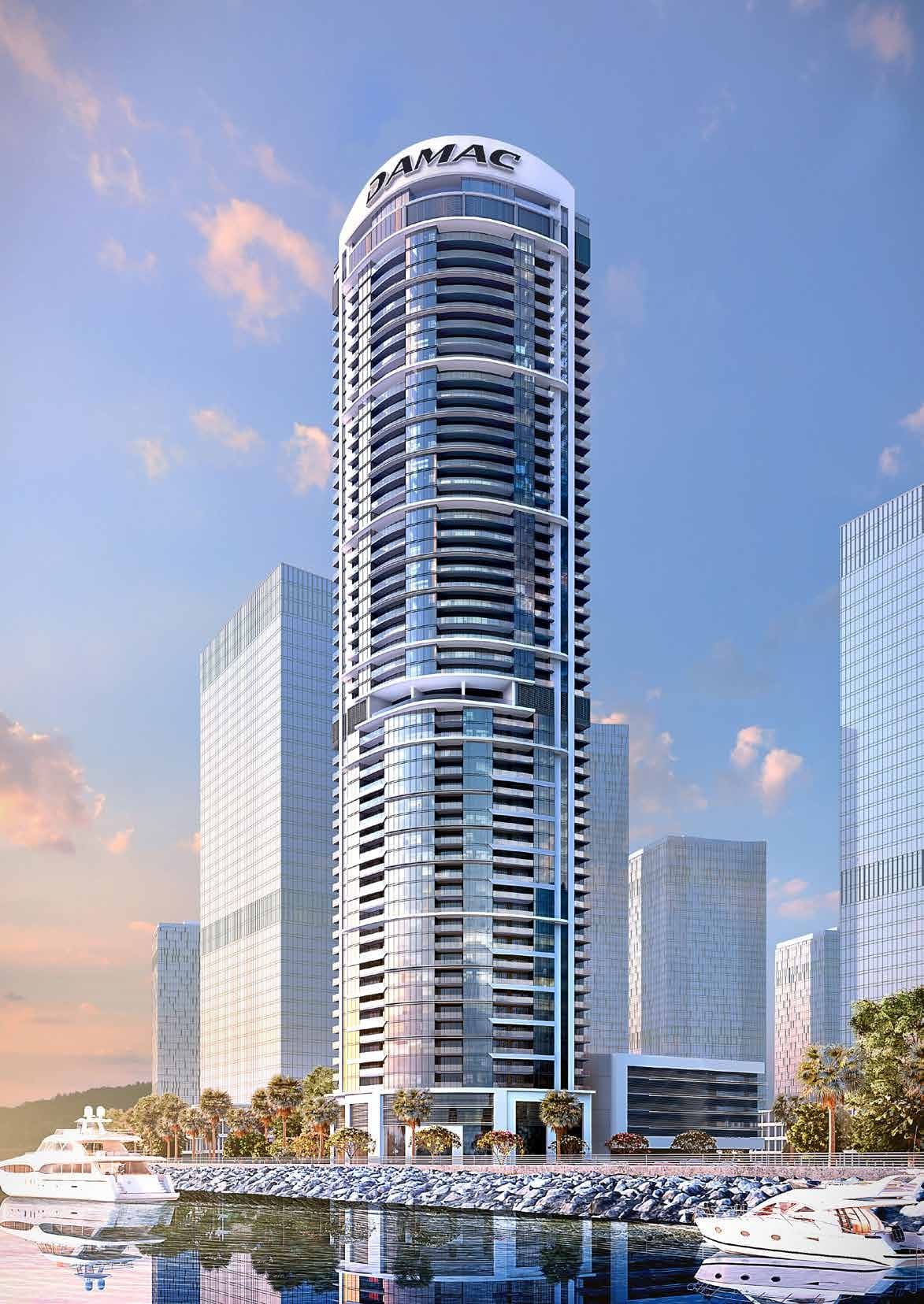 Damac Harbour Lights master plan view 2