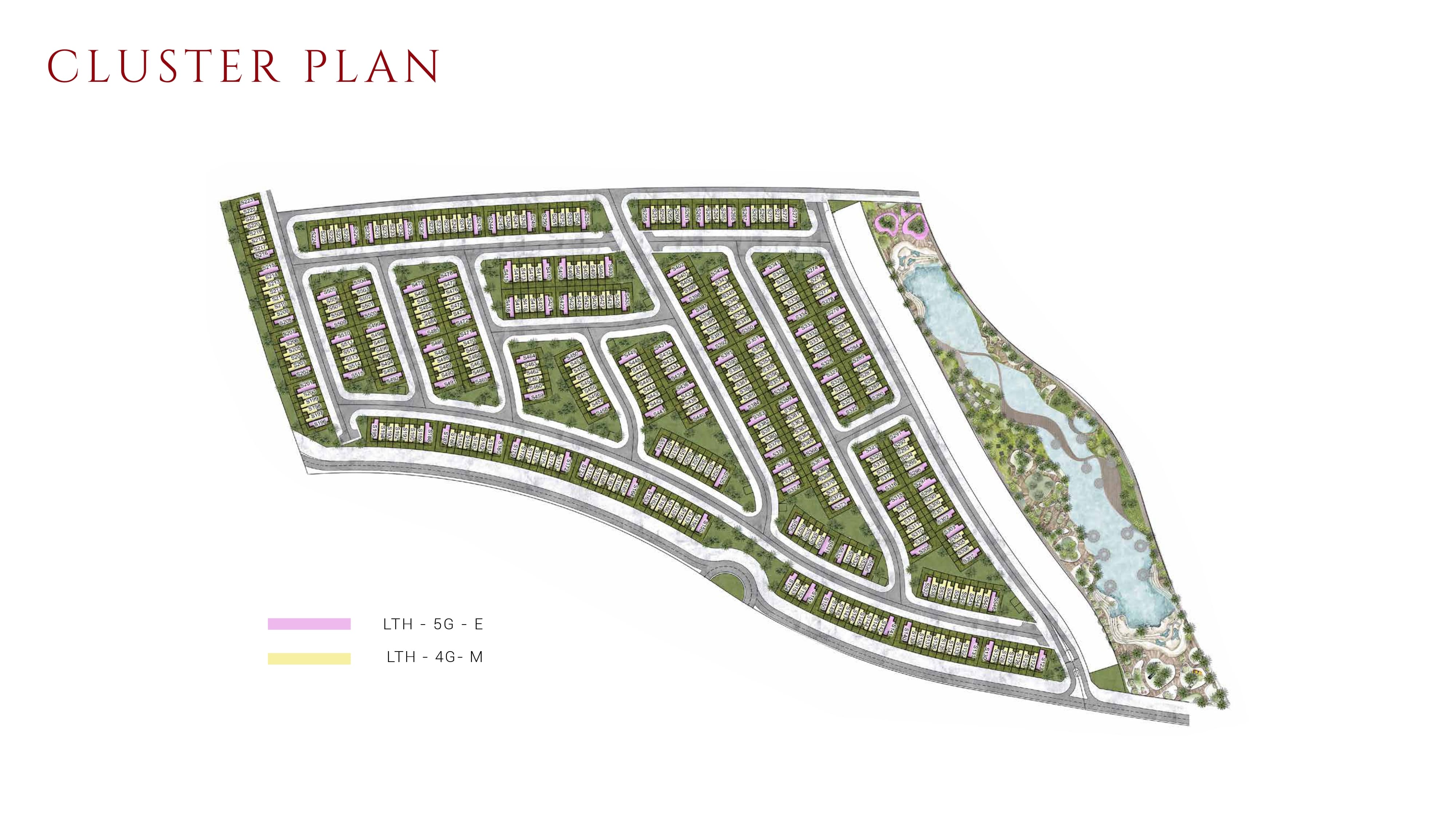 Damac Lagoons Monte Carlo master plan