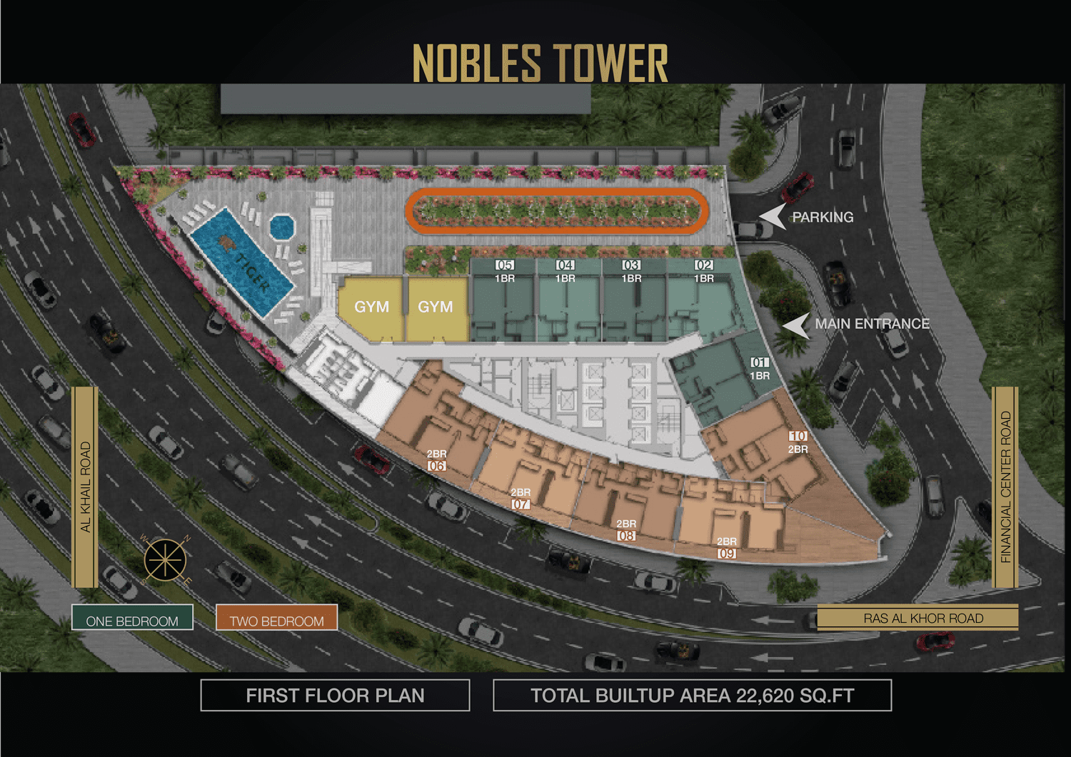 Nobles Tower master plan