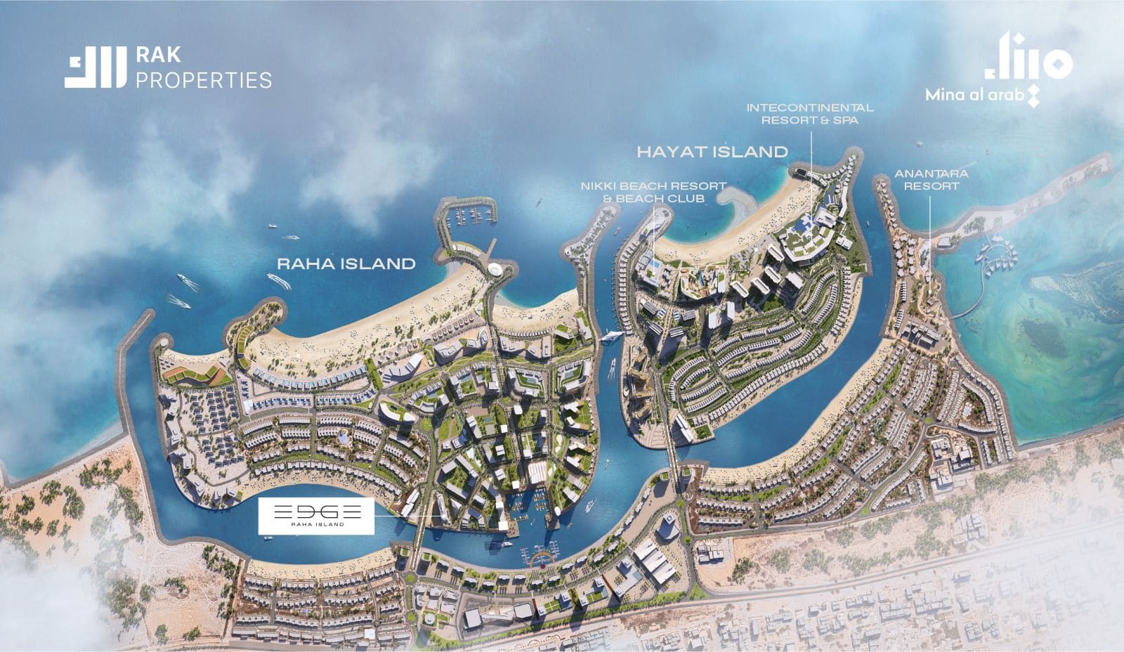 Edge Raha Island master plan