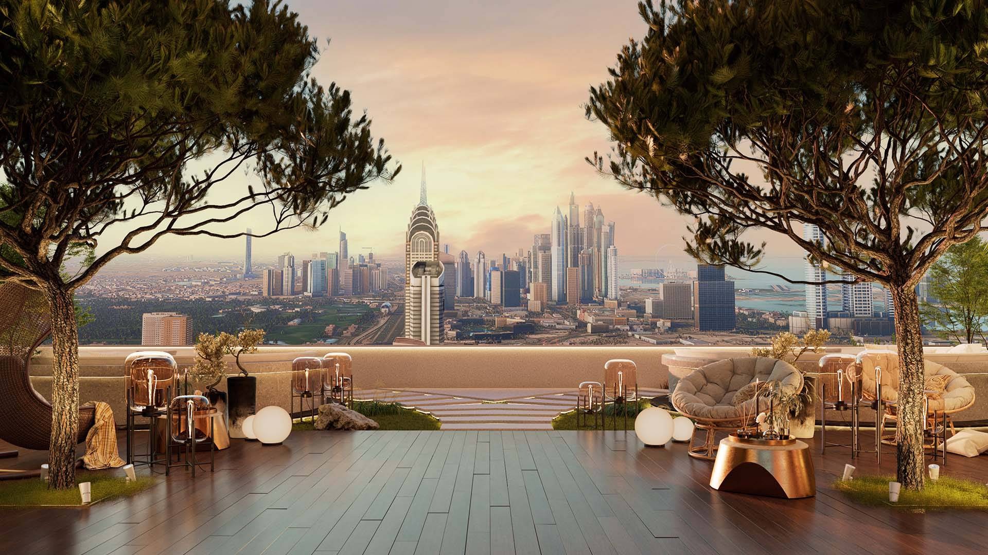 Landscaped Terrace