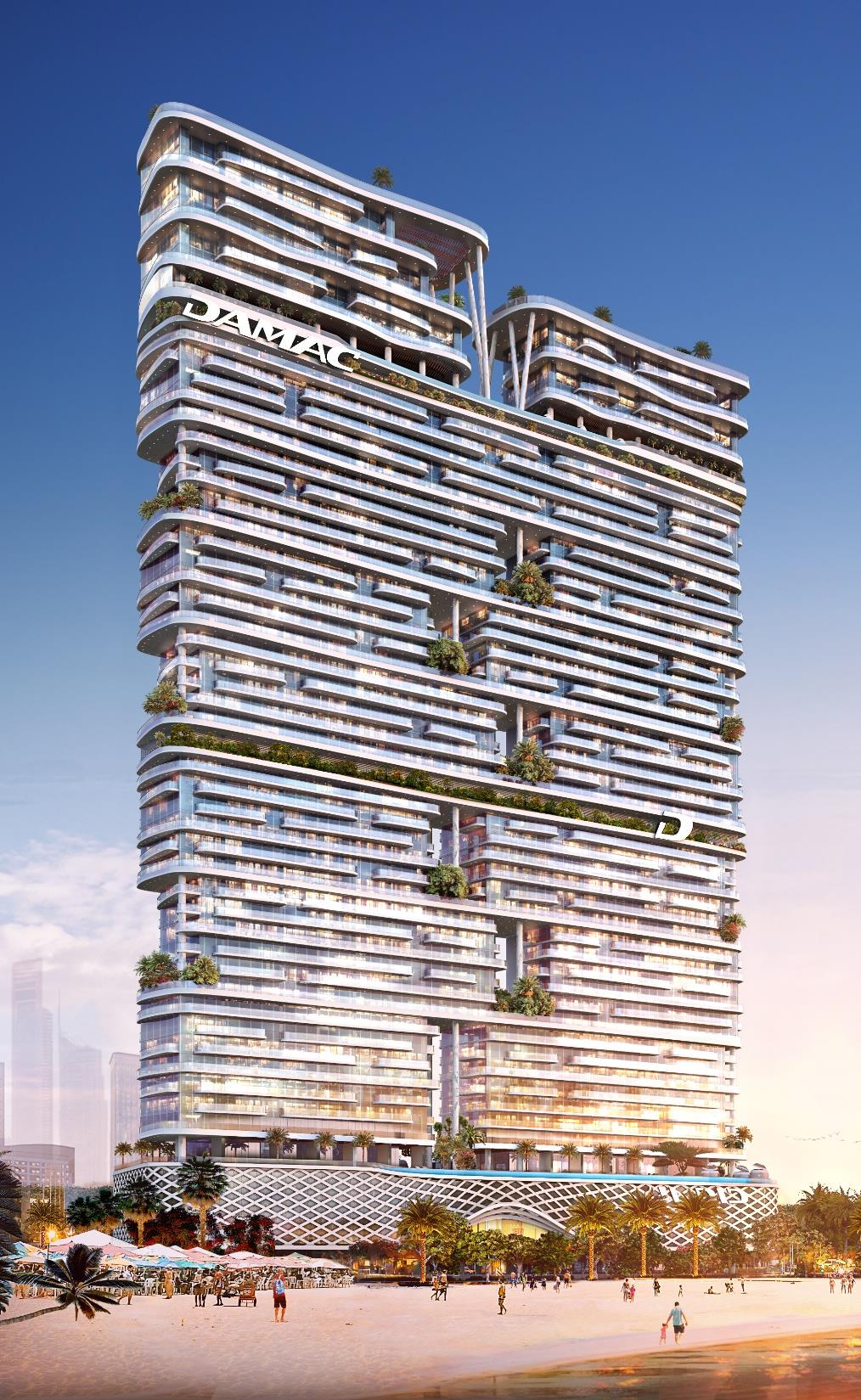 Damac Bay 2 master plan view 3