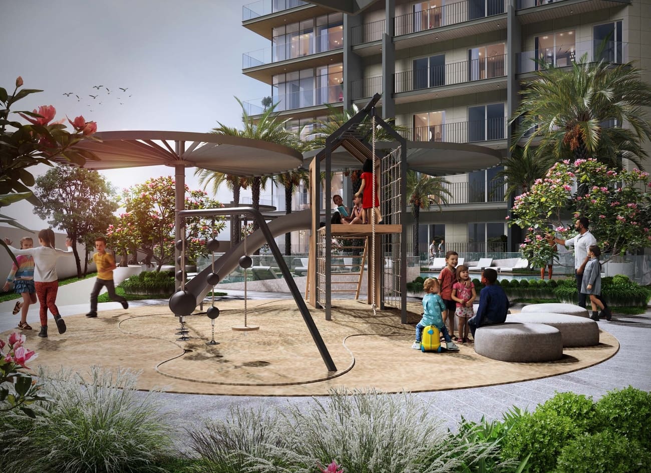 Outdoor Kids Play Area