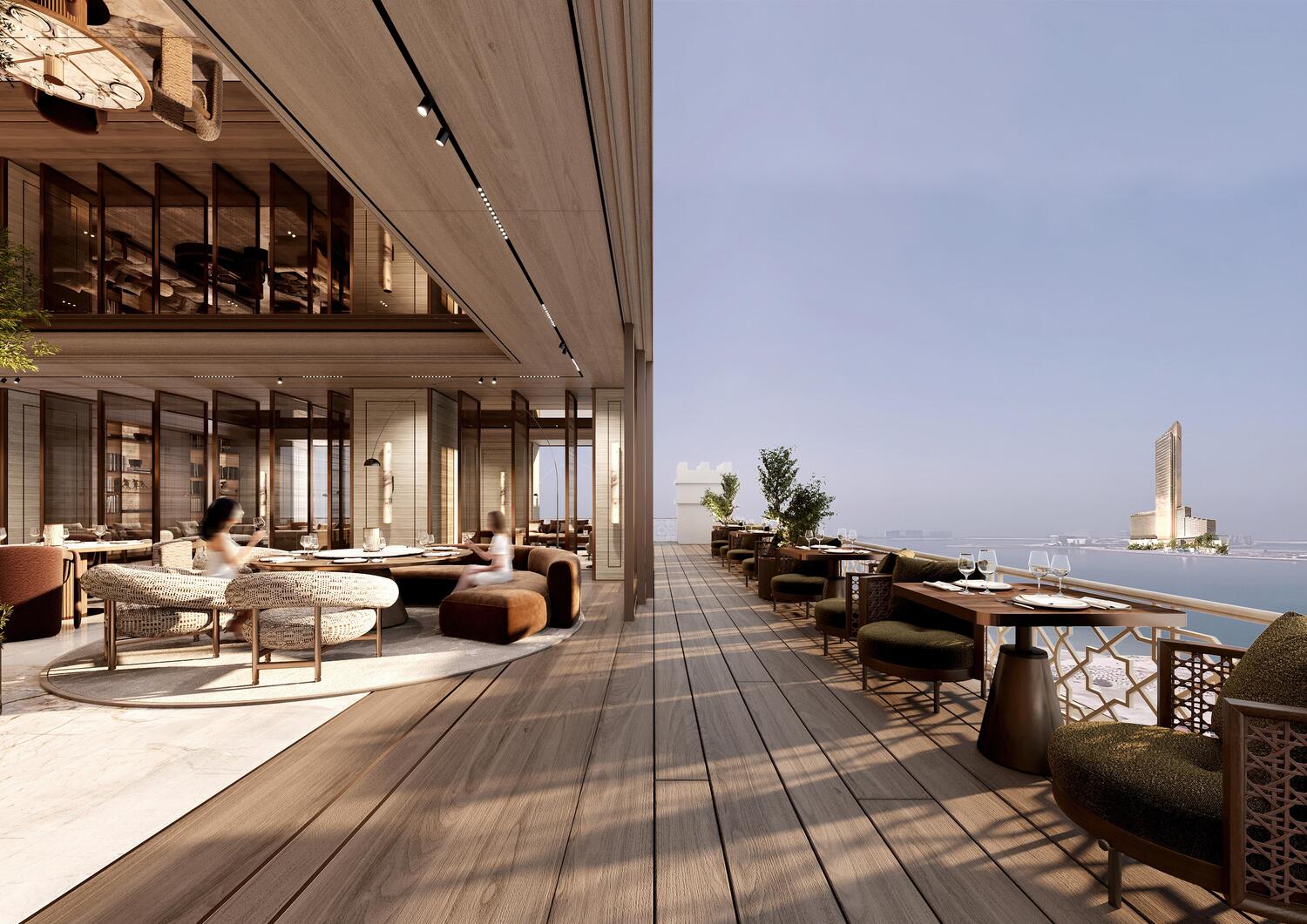 Starlight Terrace amenity image at Waldorf Astoria Residences