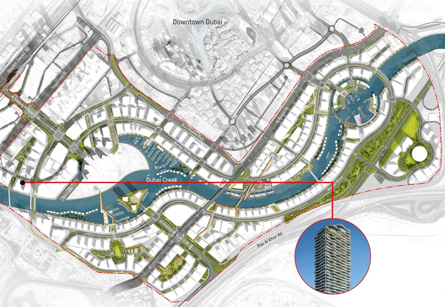 Chic Tower master plan