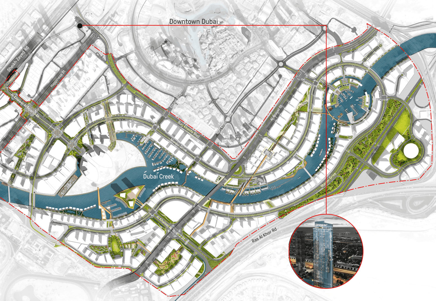 Paramount Tower Hotel And Residences master plan