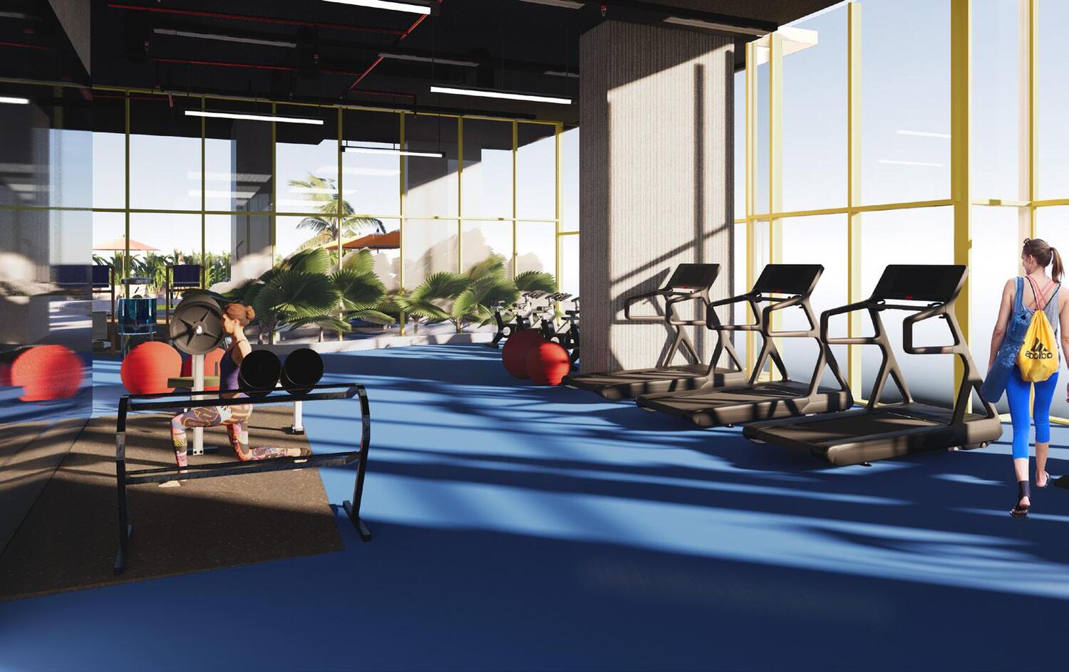Fully Equipped Gym