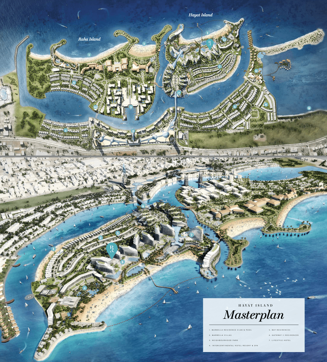 Bay Residences South master plan
