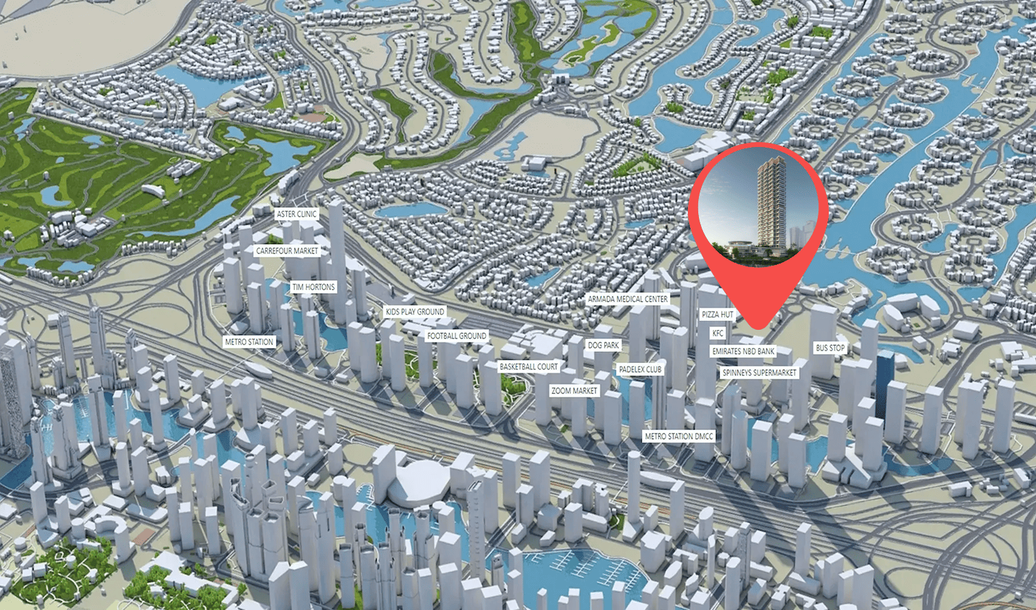 Serenia District West Residence master plan