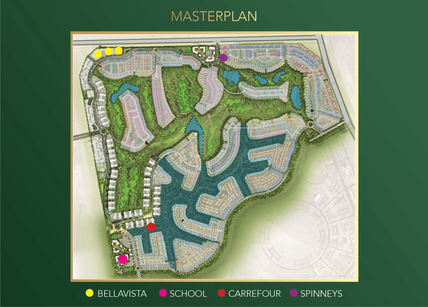 Damac Hills - Bellavista master plan